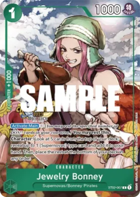Jewelry Bonney (STP ST02-007) Special Tournament Promos