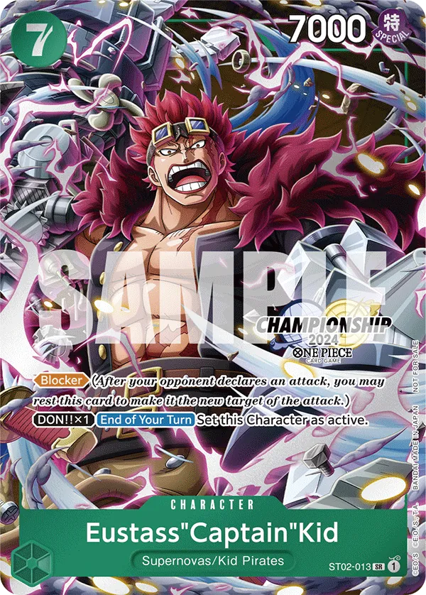 Eustass"Captain"Kid ST02-013 One Piece card