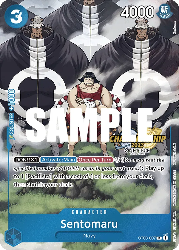 Sentomaru ST03-007 One Piece card
