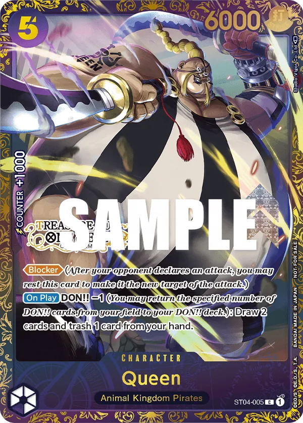 Queen ST04-005 One Piece card