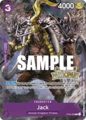 Jack (STP ST04-008) Special Tournament Promos