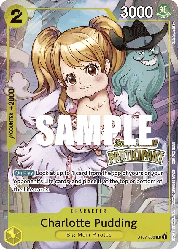 Charlotte Pudding ST07-008 One Piece card