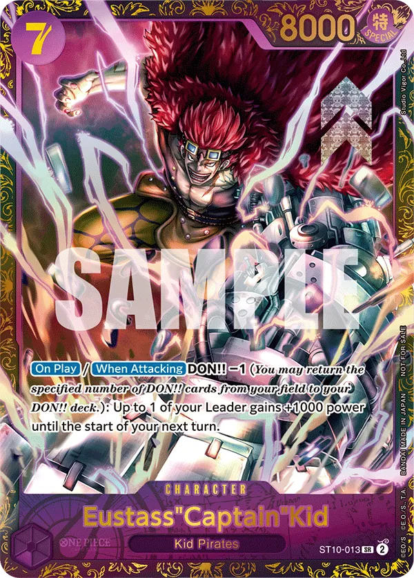 Eustass"Captain"Kid ST10-013 One Piece card