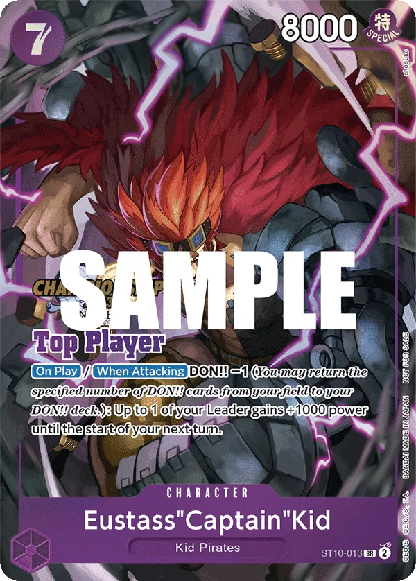 Eustass"Captain"Kid ST10-013 One Piece card