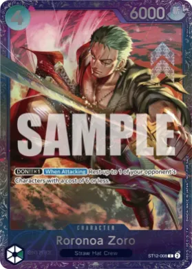 Roronoa Zoro (STP ST12-008) Special Tournament Promos
