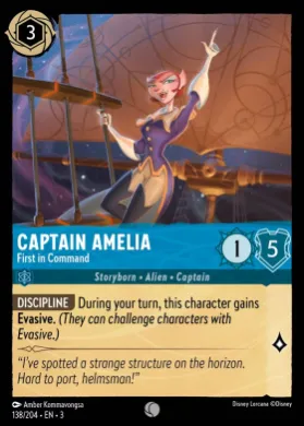 Captain Amelia (3INK 138) Into the Inklands