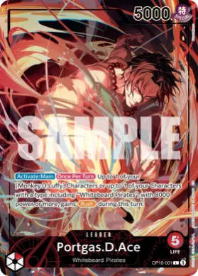 Portgas.D.Ace (PB-XX OP16-001) Premium Bandai Products