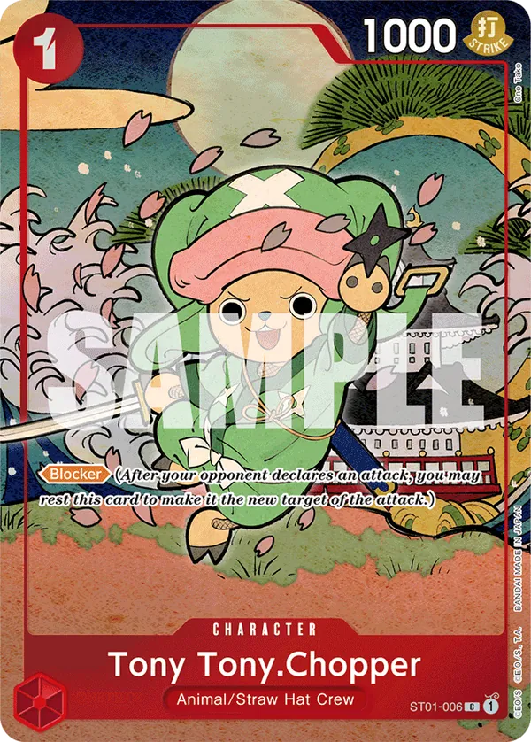 Tony Tony.Chopper ST01-006 One Piece card