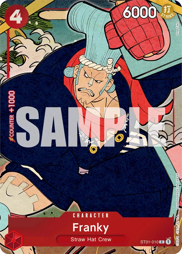 Franky ST01-010 One Piece card