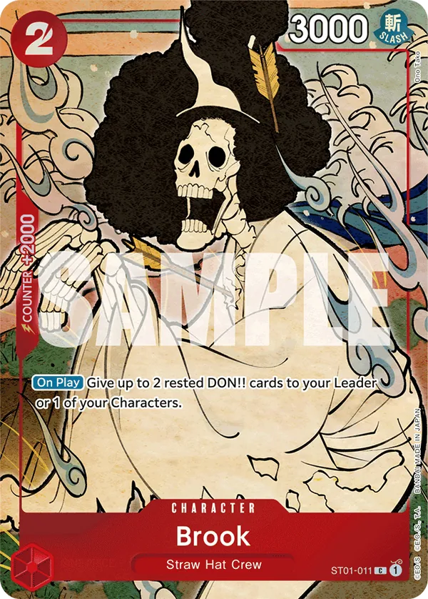 Brook ST01-011 One Piece card