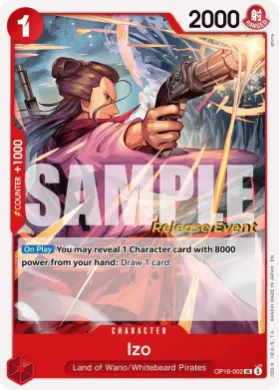 Izo (OP16P OP16-002) Promos: The Time of Battle