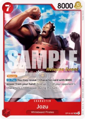 Jozu (OP16P OP16-007) Promos: The Time of Battle