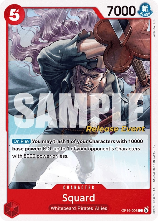 Squard OP16-008 One Piece card