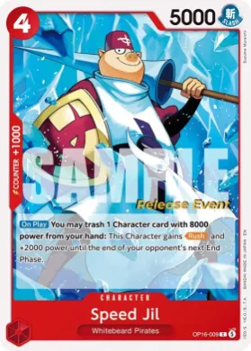 Speed Jil (OP16P OP16-009) Promos: The Time of Battle