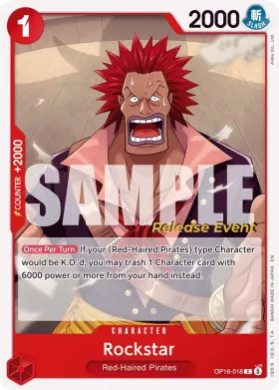 Rockstar (OP16P OP16-018) Promos: The Time of Battle