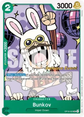 Bunkov (OP16P OP16-025) Promos: The Time of Battle