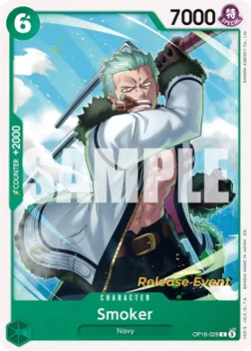 Smoker (OP16P OP16-028) Promos: The Time of Battle
