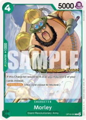Morley (OP16P OP16-033) Promos: The Time of Battle