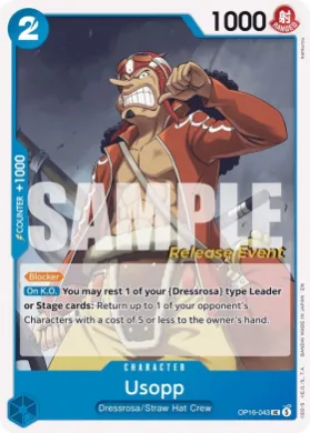 Usopp (OP16P OP16-043) Promos: The Time of Battle