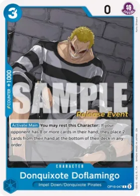 Donquixote Doflamingo (OP16P OP16-047) Promos: The Time of Battle