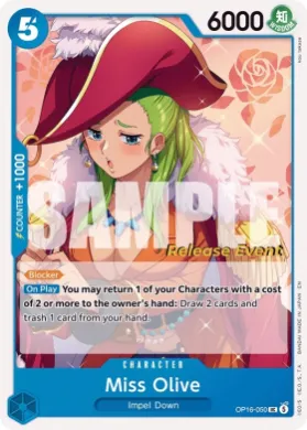 Miss Olive (OP16P OP16-050) Promos: The Time of Battle