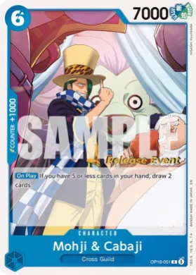 Mohji & Cabaji (OP16P OP16-051) Promos: The Time of Battle