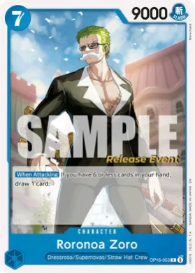 Roronoa Zoro (OP16P OP16-053) Promos: The Time of Battle