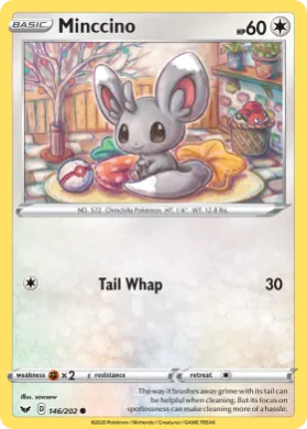 Minccino (SSH 146) Sword & Shield