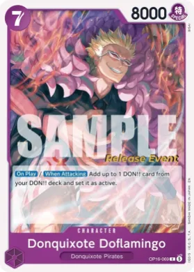 Donquixote Doflamingo (OP16P OP16-069) Promos: The Time of Battle