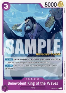 Benevolent King of the Waves (OP16P OP16-071) Promos: The Time of Battle