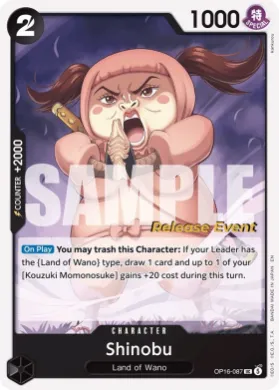 Shinobu (OP16P OP16-087) Promos: The Time of Battle
