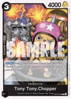 Tony Tony.Chopper (OP16P OP16-090) Promos: The Time of Battle