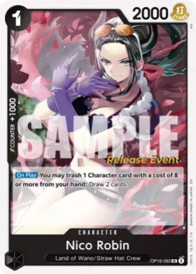 Nico Robin (OP16P OP16-092) Promos: The Time of Battle