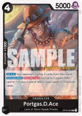 Portgas.D.Ace (OP16P OP16-094) Promos: The Time of Battle