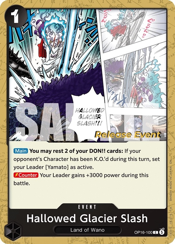 Hallowed Glacier Slash