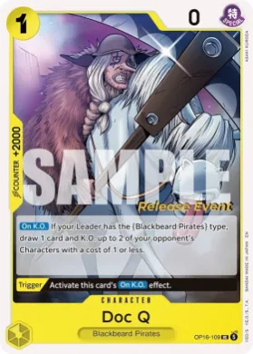 Doc Q (OP16P OP16-109) Promos: The Time of Battle