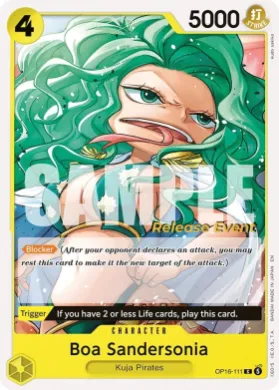 Boa Sandersonia (OP16P OP16-111) Promos: The Time of Battle