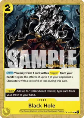Black Hole (OP16P OP16-117) Promos: The Time of Battle