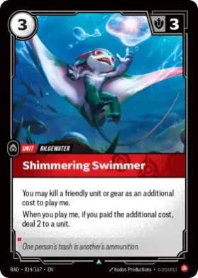 Shimmering Swimmer (RAD RAD-014/167) Radiance