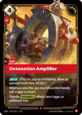 Detonation Amplifier (RAD RAD-017/167) Radiance