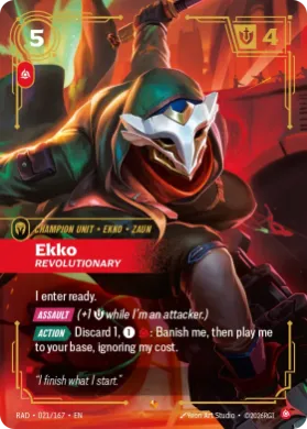 Ekko, Revolutionary (RAD RAD-021/167) Radiance