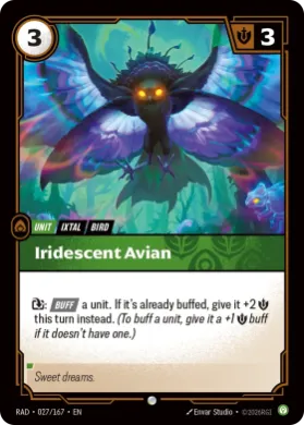 Iridescent Avian (RAD RAD-027/167) Radiance