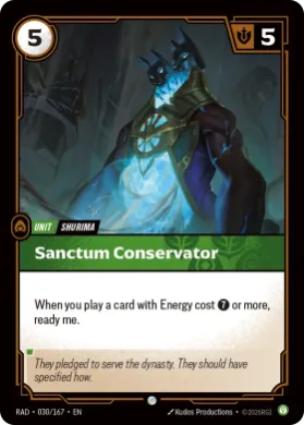 Sanctum Conservator (RAD RAD-030/167) Radiance