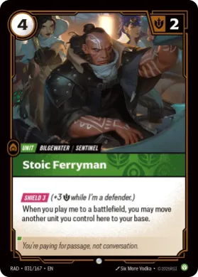 Stoic Ferryman (RAD RAD-031/167) Radiance