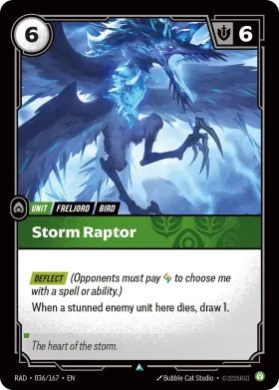 Storm Raptor (RAD RAD-036/167) Radiance