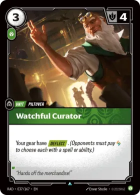 Watchful Curator (RAD RAD-037/167) Radiance