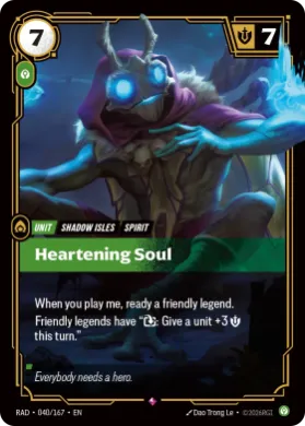 Heartening Soul (RAD RAD-040/167) Radiance