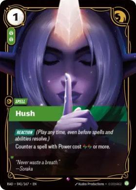 Hush (RAD RAD-041/167) Radiance