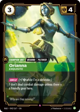 Orianna, Exquisite (RAD RAD-042/167) Radiance