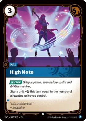 High Note (RAD RAD-048/167) Radiance